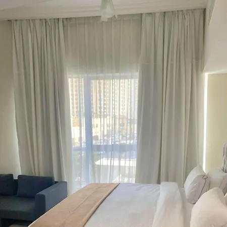 Delux Studio Apartment Dubai Marina The Bay 5 Min Beach Jbr & 3 Min To Tram Station Exterior foto