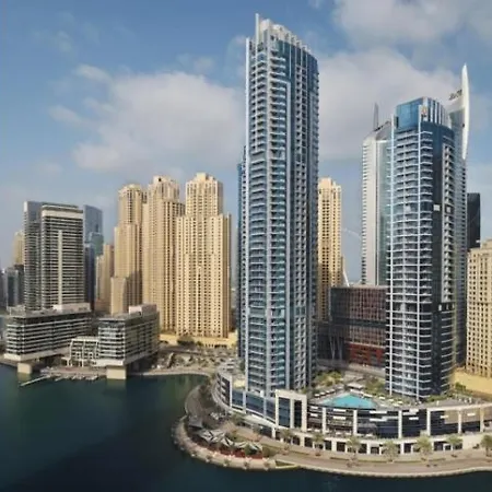 Delux Studio Apartment Dubai Marina The Bay 5 Min Beach Jbr & 3 Min To Tram Station Exterior foto