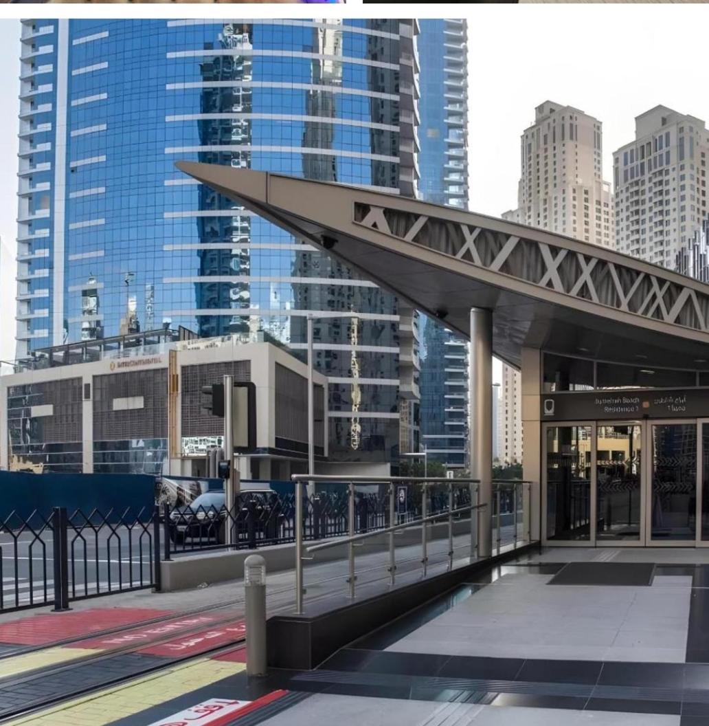 Delux Marina The Bay 5 Min Jbr & 3 Min To Tram Station Dubai